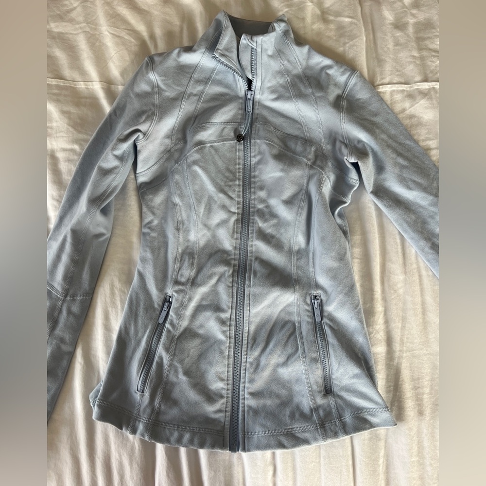 Light Blue Lululemon Define Jacket
